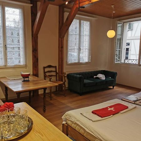 Simple Studio 36M2 In The Center Of Burgdorf Private Parking Small Bathroom Ngoại thất bức ảnh