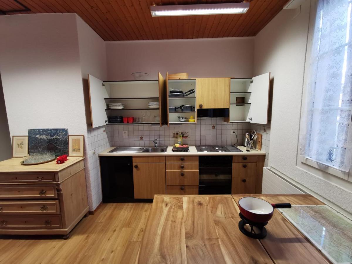 Simple Studio 36M2 In The Center Of Burgdorf Private Parking Small Bathroom Ngoại thất bức ảnh